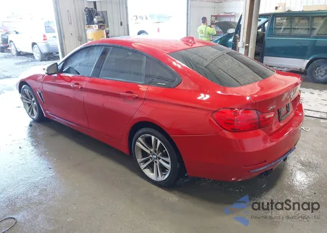 2015 BMW 428 Gran Coupe xDrive из США, поврежденный, VIN WBA4A7C57FD415443